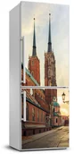 Naklejki na drzwi i meble - Tapeta samoprzylepna na lodówkę Wrocław Polska - miniaturka - grafika 1