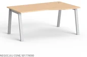 Biurka - WUTEH S.A. Biurko biurowe Avo AV-6 (160x100x73,5cm) 1265 - miniaturka - grafika 1