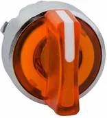 Wyłączniki światła i elektryczne - Schneider Przełącznik-3-pozycyjny-pomarańczowy-stabilny-LED-metalowy-typowa ZB4BK1353 - miniaturka - grafika 1