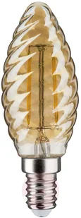 Paulmann Żarówka świeca LED E14 2,6W 2 500 K złota skręcona - Żarówki LED - miniaturka - grafika 2