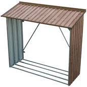 Garaże i wiaty - Duramax Wiata na drewno Imitacja dąb  53545 - miniaturka - grafika 1