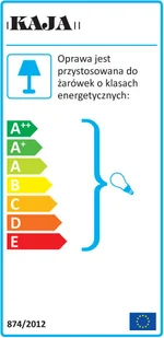 Kaja ALFRED OLSZEWSKI Lampa ogrodowa K-7006A2/2 z serii STANDARD czarna + żarówki LED gratis! - Lampy ogrodowe - miniaturka - grafika 3