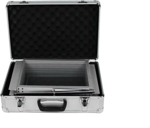 Stojak na ulotki A4 Z-SHAPE z kufrem - Systemy ekspozycyjne i znaki informacyjne - miniaturka - grafika 5