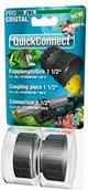 Filtry akwariowe i akcesoria - JBL PROCRISTAL UV-C QuickConnect 6036900, łącznik do oczyszczacza wody ProCristal UV-C, gwint 1 1/2", czarny J6036900 - miniaturka - grafika 1