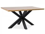 Stoły - Signal INSP. Cross Stół 180x90 cm dąb okleina Cross - miniaturka - grafika 1
