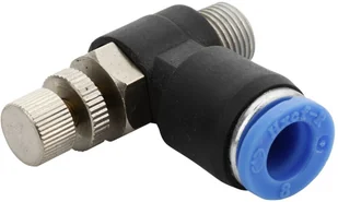 REDATS Złączka wtykowa z zaworem dławiącym na wąż 8mm gwint 1/8"" do M220 M221 (26-02-29) - Akcesoria pneumatyczne - miniaturka - grafika 2