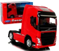 Samochody i pojazdy dla dzieci - Model Volvo Fh Transporter Metalowy 1:32 Welly - miniaturka - grafika 1