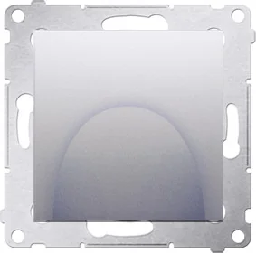 Simon SA SIMON54 Przyłącze kabla (moduł); srebrny mat DPK1.01/43 - Klawisze i ramki - miniaturka - grafika 3