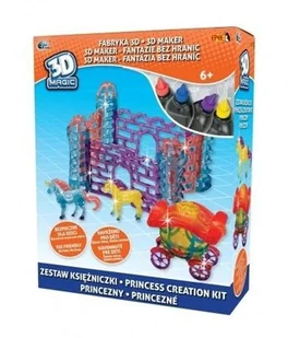Epee 3D Magic Fabryka 3D Zestaw Tematyczny Deluxe Księżniczki 02618 - Zabawki kreatywne - miniaturka - grafika 2
