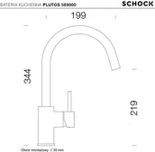 Baterie kuchenne - Schock PLUTOS moonstone (589000) - miniaturka - grafika 1