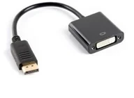 Adaptery i przejściówki - Lanberg Adapter Displayport M) > DVI-D F) 24+5) Dual Link (AD-0007-BK) - miniaturka - grafika 1