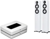 Zestawy stereo - Bluesound POWERNODE biały + Carina FS247.4 biały - miniaturka - grafika 1