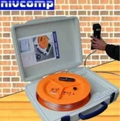 Poziomice, łaty, miary - Nivcomp Poziomnica wężowa elektroniczna z osprzętem H-25-PRO - miniaturka - grafika 1