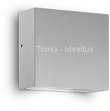 Ideal Lux Kinkiet TETRIS-1 AP1 GRIGIO 113760 - Lampy ogrodowe - miniaturka - grafika 2