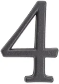 Numery na dom - Cyfra /4/ 5CM GRAFIT - miniaturka - grafika 1