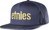 Czapki damskie - Etnies czapka męska CORP SNAPBACK Navy/Yellow - miniaturka - grafika 1