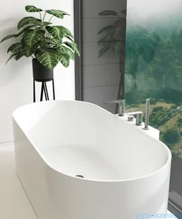 Kohlman Proxima wannowa chrom QB244P | - Baterie wannowe i prysznicowe - miniaturka - grafika 3