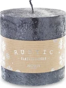 Świece - Art Pol Pol Pl Czarny Świeca Rustic Metalic Walec Mały Fi9 142946 - miniaturka - grafika 1