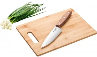 Lamart LAMART Bambusowa deska do krojenia LAMART LT2059 + Nóż - Deski do krojenia - miniaturka - grafika 3