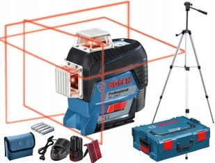 BOSCH LASER GLL 3-80 C + BM1 + L-BOXX - Inne urządzenia pomiarowe - miniaturka - grafika 2