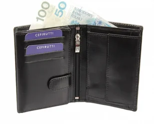 Cefirutti Portfel Męski Duży Pionowy Bez Zapinki Skóra Naturalna 7680278 - Portfele Cefirutti Portfel Męski Duży Pionowy Bez Zapinki Skóra Naturalna 7680278 - Portfele - miniaturka - grafika 6