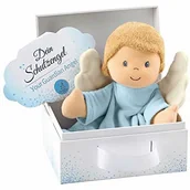 Maskotki i pluszaki - Sterntaler Ręcznik do przytulania Anioł Stróż, Wiek: Dla chłopców od 1. Miesiąc, rozmiar: 26 cm, kolor: niebieski 3211895 - miniaturka - grafika 1