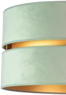 Lampy sufitowe - Euluna Lampa wisząca Golden Duo miętowa/złota - miniaturka - grafika 1
