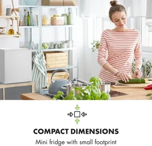 Lodówka Klarstein HEA9-Snoopy-Eco-W - Lodówki Lodówka Klarstein HEA9-Snoopy-Eco-W - Lodówki - miniaturka - grafika 2