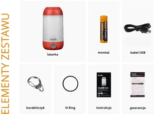 Fenix Latarka diodowa CL26R kempingowa czerwona 039-361 - Latarki Fenix Latarka diodowa CL26R kempingowa czerwona 039-361 - Latarki - miniaturka - grafika 18