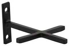 House Doctor ADD Wieszak Ścienny 2 Szt. Czarny 203661236 - Wieszaki łazienkowe - miniaturka - grafika 2