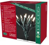 Sprzęt do nurkowania - Konstsmide 6310  120 LED Mini/do użytku wewnątrz pomieszczeń (IP ) 230 V/One String/wewnętrzna z 8 funkcjami, jednostki sterującej i funkcja Memory/140 ciepłe białe diody/przewód zielony 6310-120EE - miniaturka - grafika 1