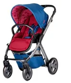 Wózki dziecięce - X-Lander X-PULSE 16/17 BERRY RED - miniaturka - grafika 1