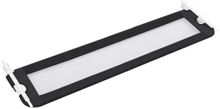 vidaXL Barierka do łóżeczka dziecięcego, szara, 180x42 cm, poliester vidaXL - Zabezpieczenia dla dzieci - miniaturka - grafika 4