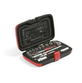 Pozostałe narzędzia ogrodowe - AJ Komplet kluczy 3/8'' 34szt. 40334 - miniaturka - grafika 1