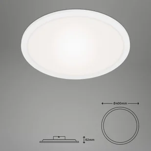 Briloner Panel LED Piatto CCT z pilotem, okrągły, biały - Lampy pozostałe - miniaturka - grafika 2
