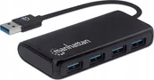 Huby USB - Manhattan Hub Usb 5G 4 x Usb 3.1 - miniaturka - grafika 1