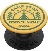 Uchwyty samochodowe do telefonów - PopSockets PopSockets PopGrip - Rozkładany uchwyt i podstawka do telefonów oraz tabletów z wymiennymi krążkami PopTops - Camp Stop 800478 - miniaturka - grafika 1