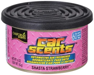 California Scents Car Scents Zapach Shasta Strawberry 42g - Odświeżacze powietrza - miniaturka - grafika 2