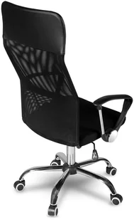 Fotel biurowy, krzesło biurowe Fotel biurowy SOFOTEL Sydney, czarny - Fotele i krzesła biurowe - miniaturka - grafika 6