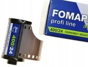 Filmy fotograficzne - Fomapan 400/24 film Foma czarno-biały Bw 09.2022 - miniaturka - grafika 1