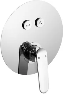 CORSAN Prysznicowa bateria podtynkowa Box Bezier chromowana BM02CH - Baterie podtynkowe - miniaturka - grafika 3