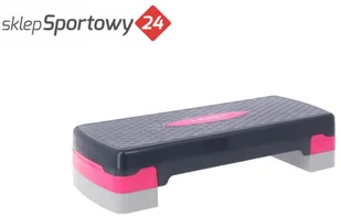 HMS STEP DO AEROBIKU AS002 RÓŻ-SZAR - Pozostały sprzęt i akcesoria do ćwiczeń - miniaturka - grafika 2