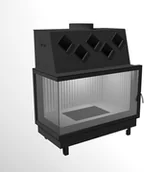 Wkłady kominkowe - Robiren Wkład kominkowy Robiren AIR TERM 19kW Corner Simplex - miniaturka - grafika 1