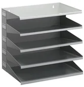 Półki na dokumenty - Durable Sorter na dokumenty 5 półek Kolor: Szary DO 28.02 GRATIS DO ZAMÓWIEŃ NA POWYŻEJ 200 ZŁ 336010 - miniaturka - grafika 1