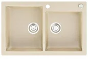 Zlewozmywaki - DELINIA OSTRO beż - miniaturka - grafika 1
