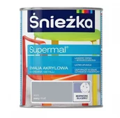 Emalie - ŚNIEŻKA ŚNIEŻKA SUPERMAL EMALIA AKRYLOWA A505 SZARY MAT 0.8L - miniaturka - grafika 1