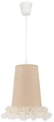 Lampy sufitowe - Duolla Żyrandol dziecięcy na drucie BALLET 1xE27/40W/230V beżowy - miniaturka - grafika 1