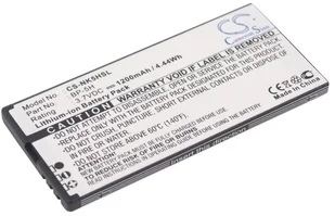 Cameron Sino Nokia Lumia 701 / BP-5H 1200mAh 4.44Wh Li-Ion 3.7V CS-NK5HSL - Baterie do telefonów - miniaturka - grafika 2
