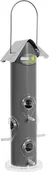 Karmniki dla ptaków - Zolux Karmnik metalowy SILO M kol. szary Dostawa GRATIS od 99 zł + super okazje - miniaturka - grafika 1