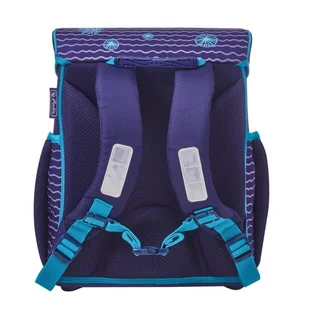 Herlitz TORNISTER KASETONOWY LOOP DELFIN PONIŻEJ 1 KG 50020621 - Plecaki szkolne i tornistry - miniaturka - grafika 4